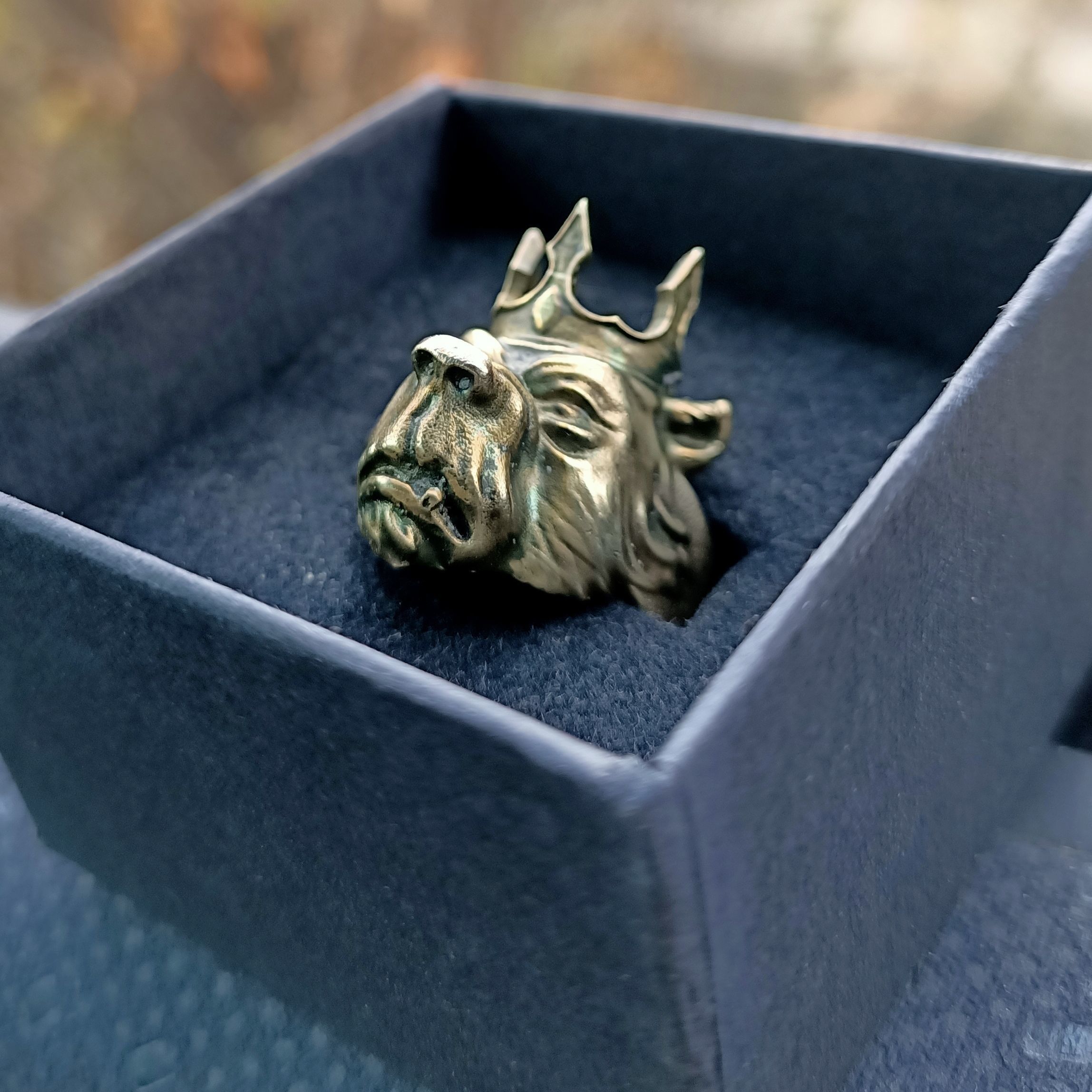 Ring Bear bully crown 3d model for 3d printing 3D print model 3D print model_3