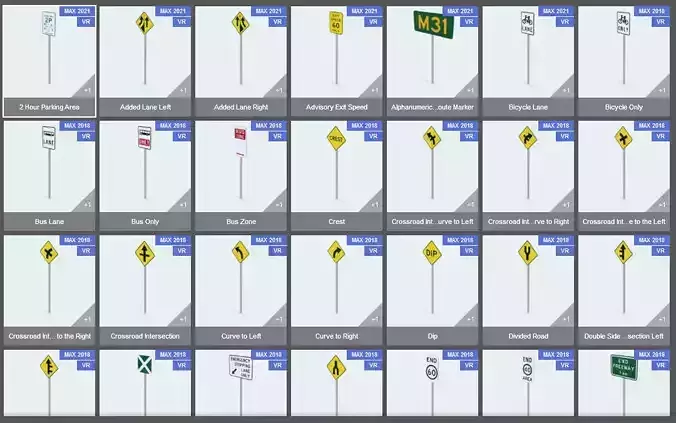 Australia Signage 3D Model