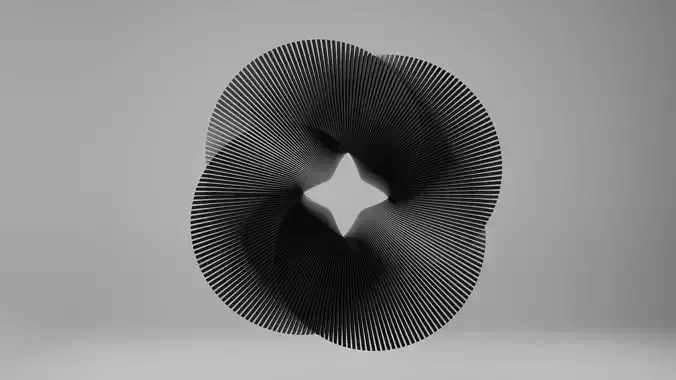 Abstract Geometry Decor V1 3D model 3D model Low-poly 3D model