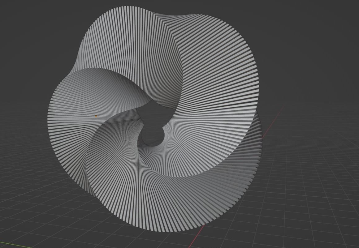 Abstract Geometry Decor V1 3D model 3D model Low-poly 3D model_4