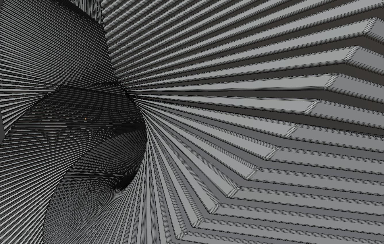 Abstract Geometry Decor V1 3D model 3D model Low-poly 3D model_6