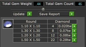 Love Heart Stud Earrings 4 3D print model_8