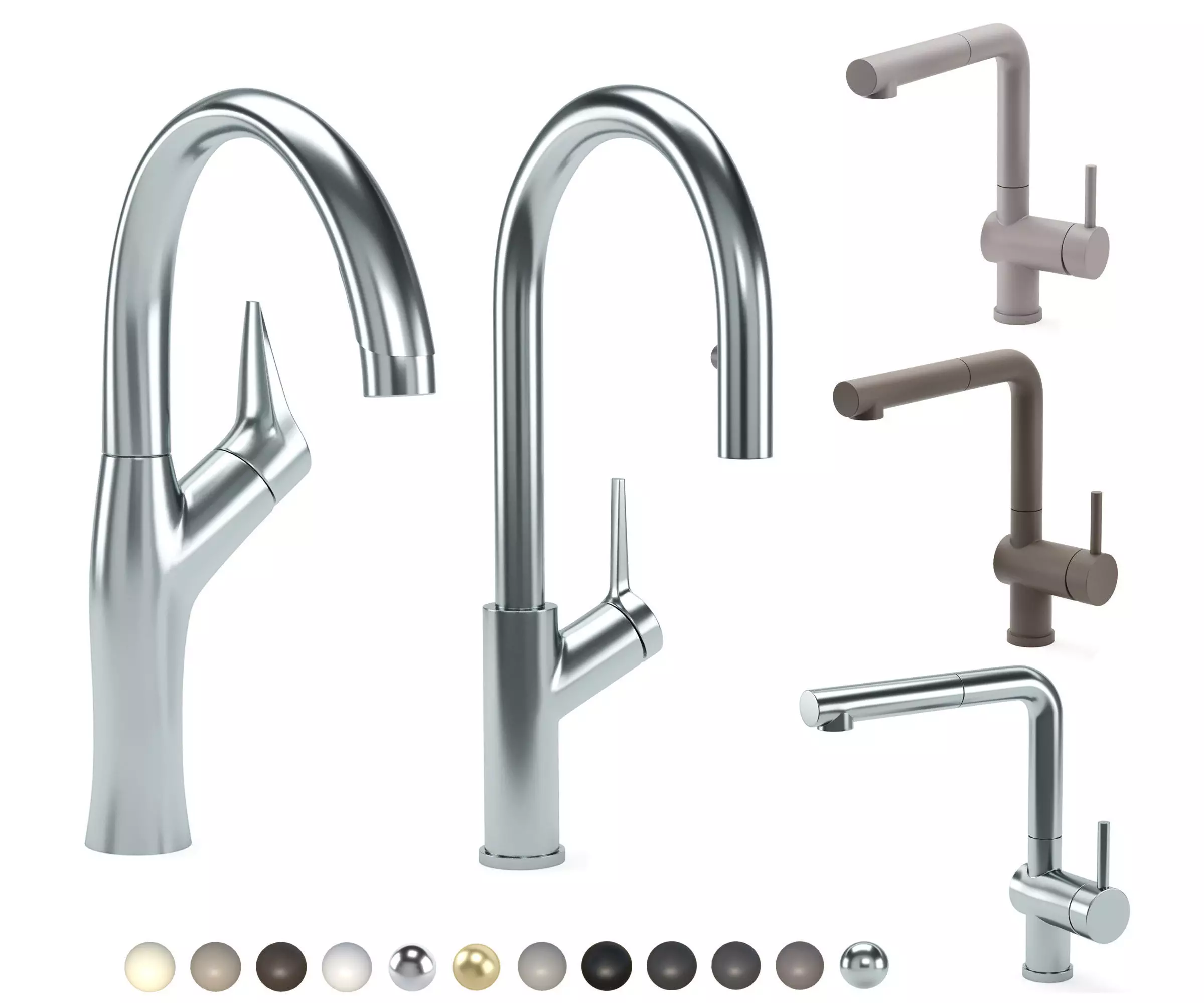 BLANCO kitchen faucets 02 3D model