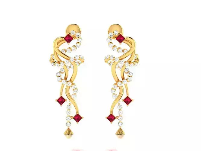 Earrings - 011 3D print model