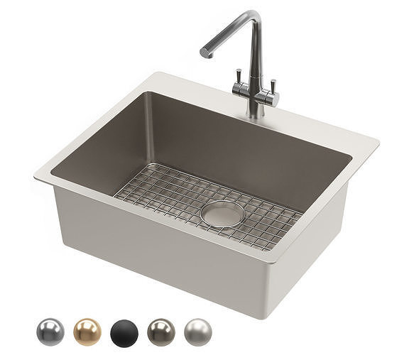 Rangemaster Sink 01 3D model