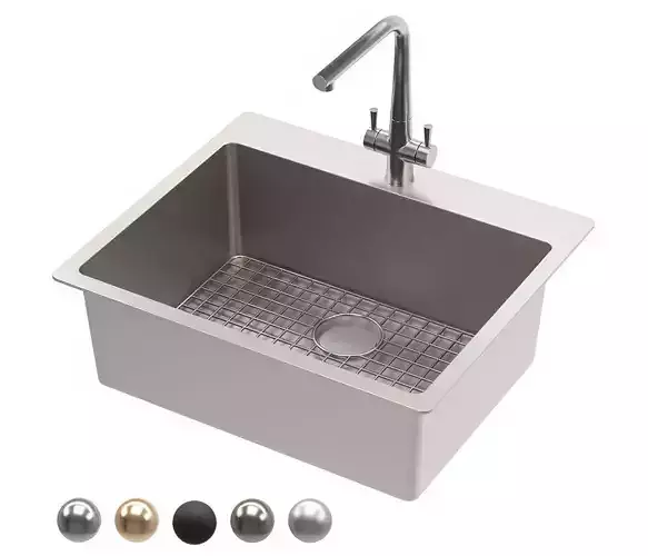Rangemaster Sink 01 3D model