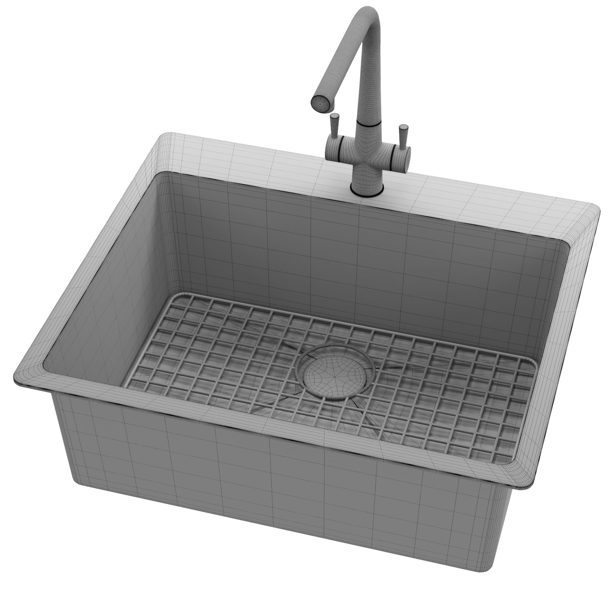 Rangemaster Sink 01 3D model_5