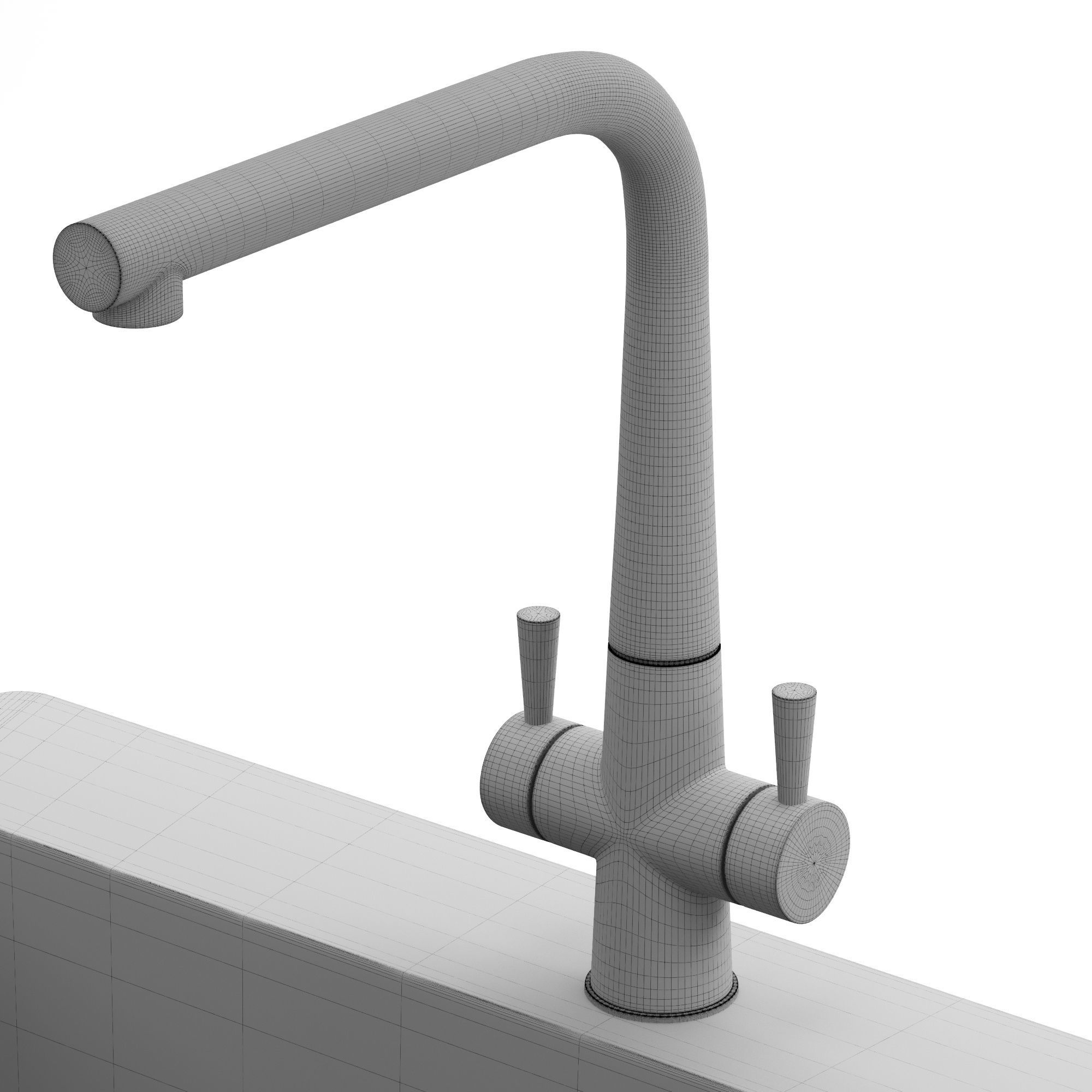 Rangemaster Sink 01 3D model_6