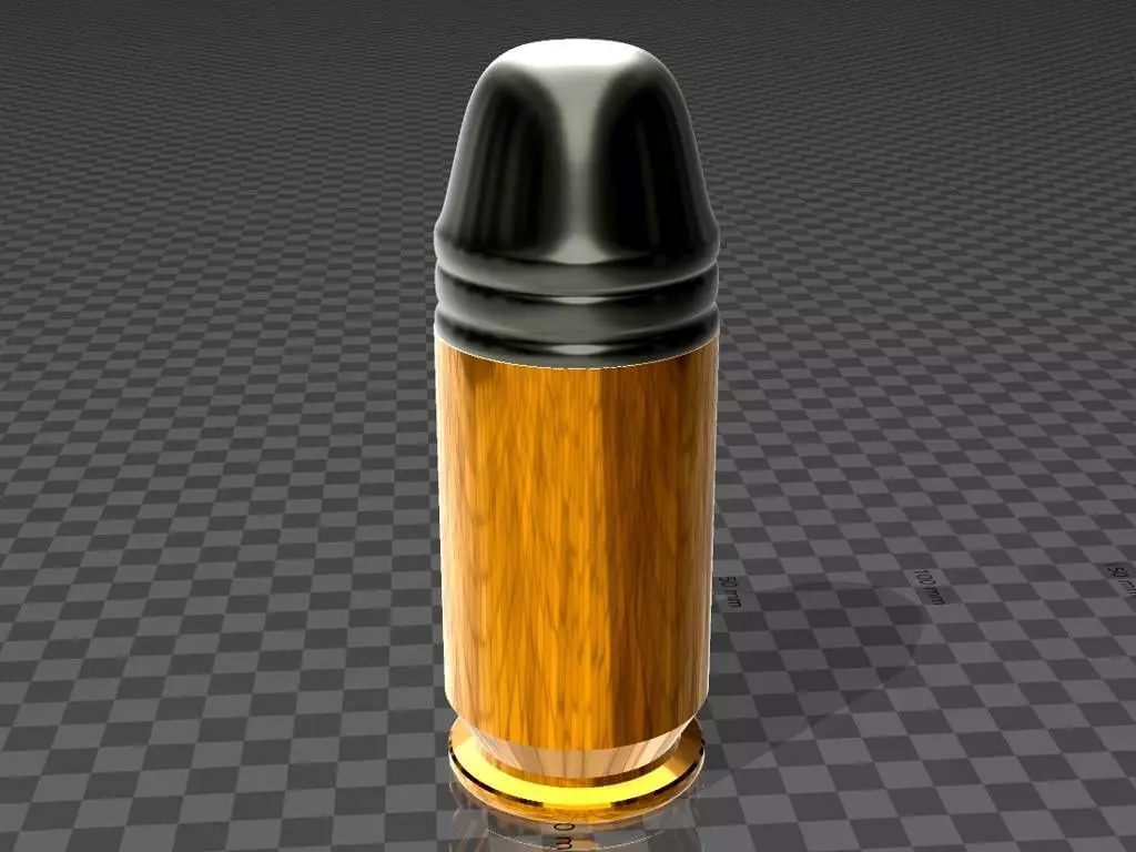 bullet -fantasy version  -nonfitting anywhere 3D print model_0