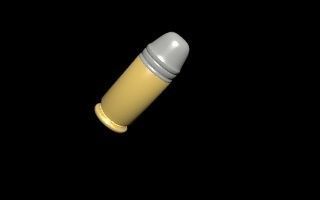 bullet -fantasy version  -nonfitting anywhere 3D print model_16