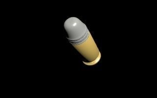 bullet -fantasy version  -nonfitting anywhere 3D print model_3