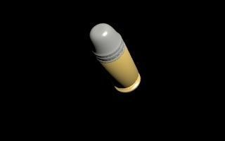 bullet -fantasy version  -nonfitting anywhere 3D print model_1