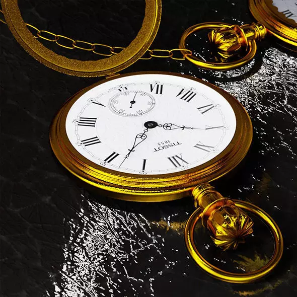 Pocket Watch 3D model