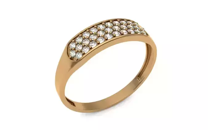 Fully printable ring model 001