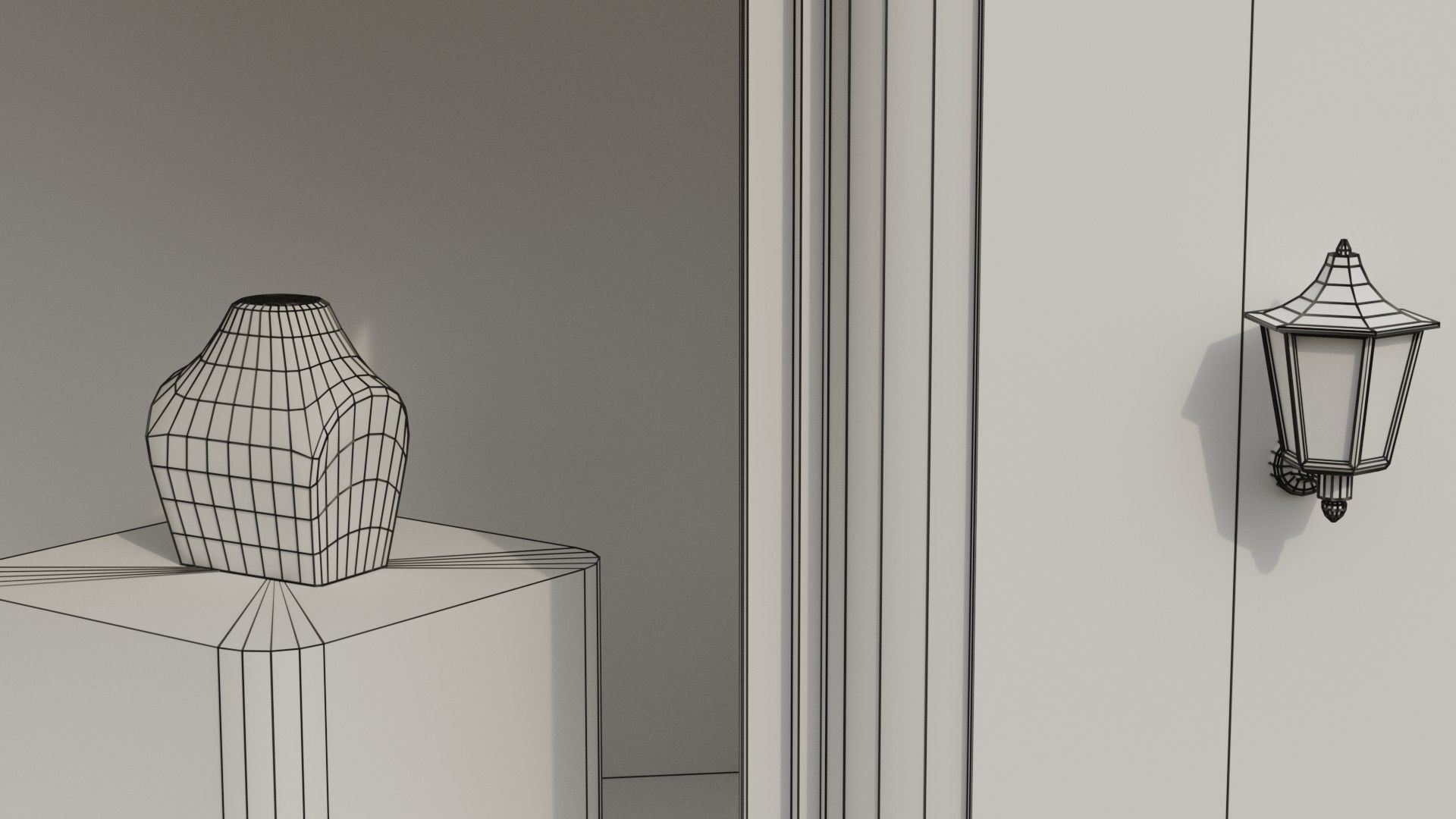 Building 25 Low-poly 3D model_12