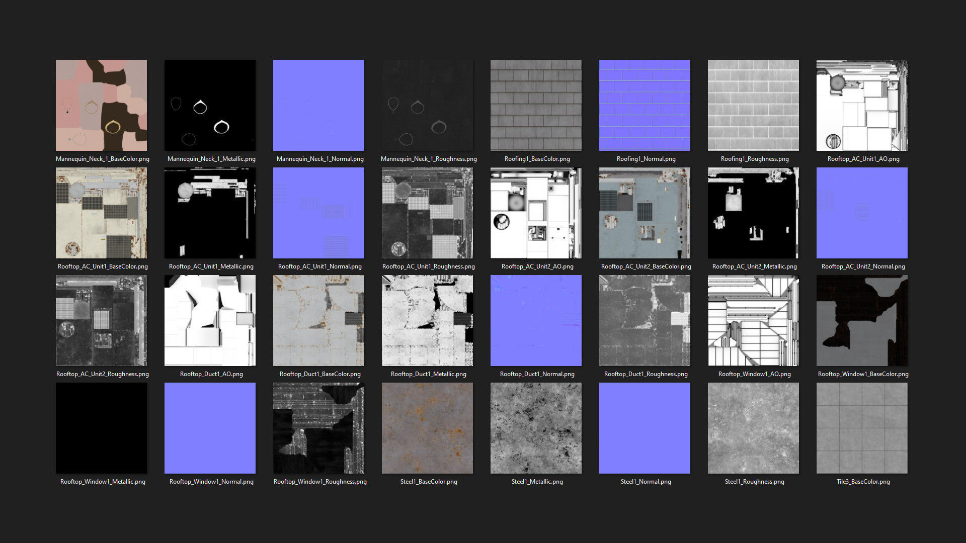 Building 25 Low-poly 3D model_19