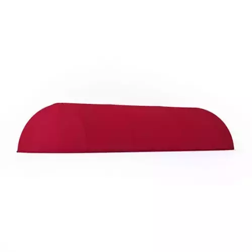 Classic Red Simple Awning