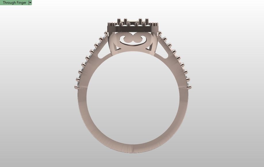 ring mine 3D print model_31