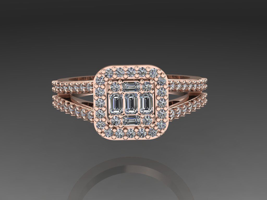 ring mine 3D print model_15