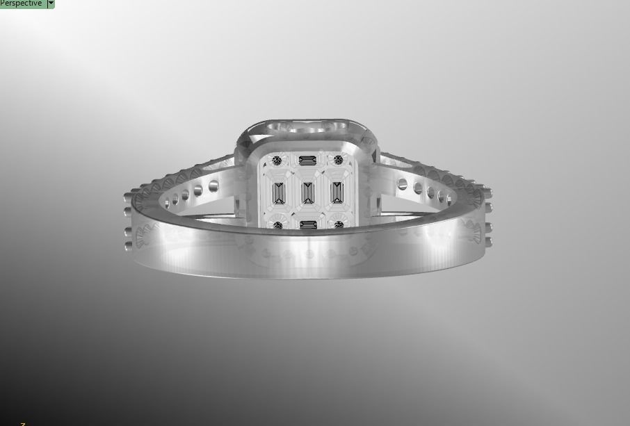 ring mine 3D print model_22