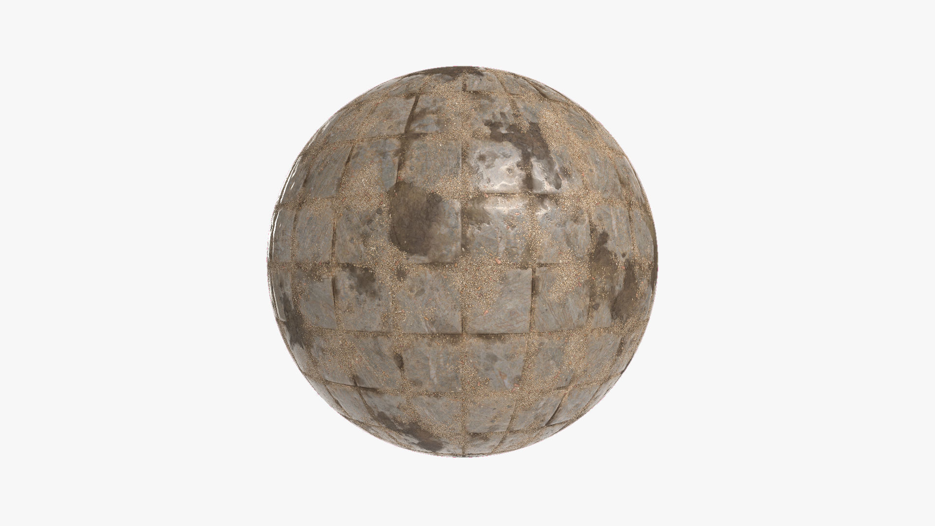 Floor Tile 003 PBR 4K - 9 Types Texture_9