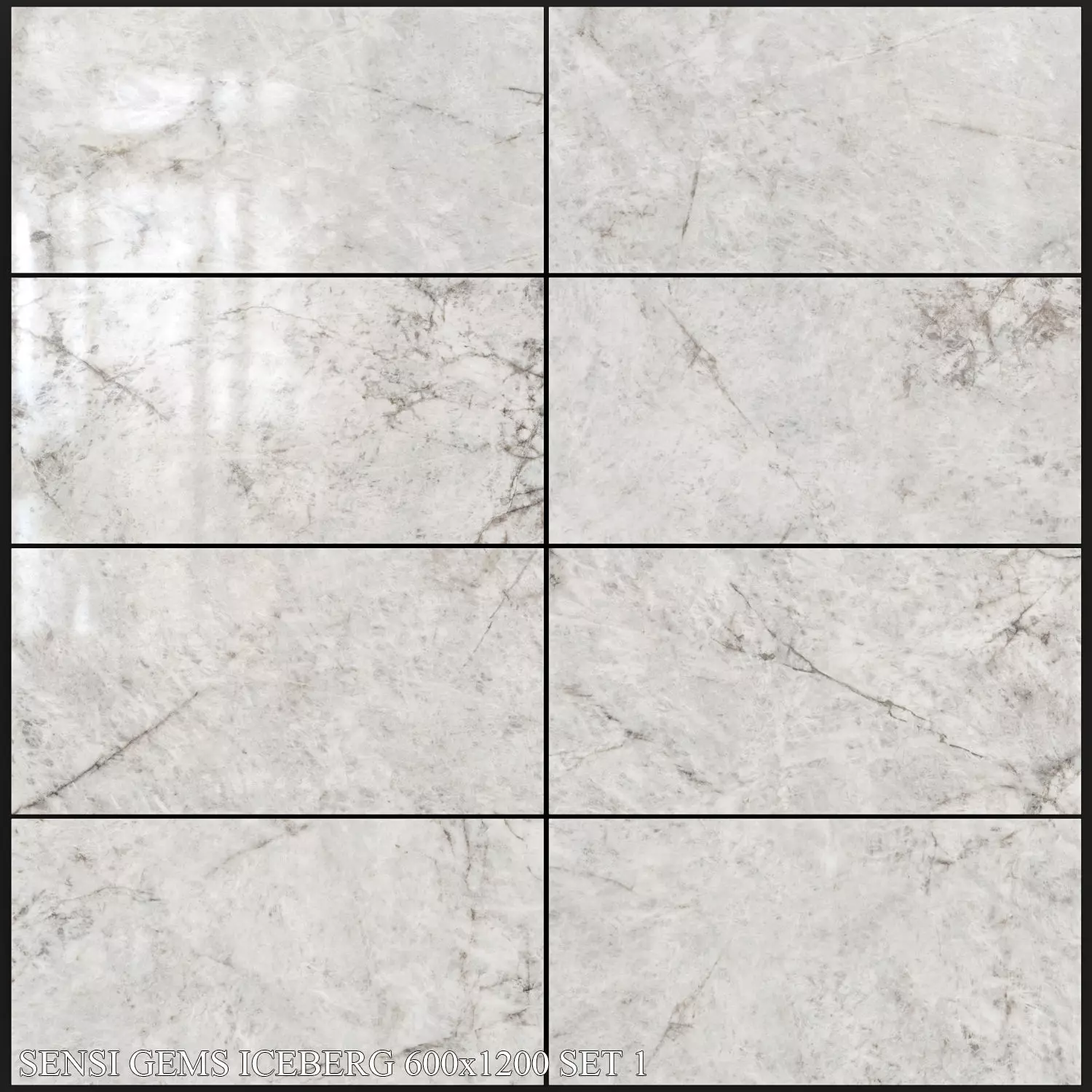 ABK Sensi Gems Iceberg 600x1200 Set 1 3D model_0