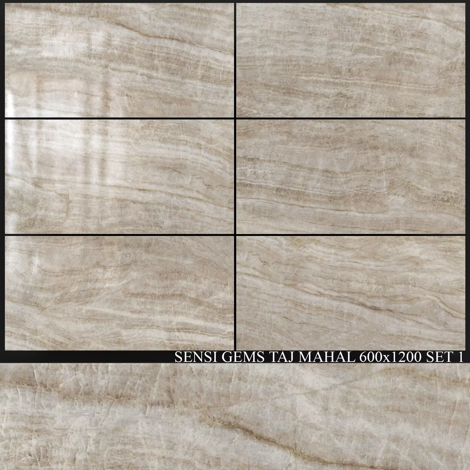 ABK Sensi Gems Taj Mahal 600x1200 Set 1 3D model_0