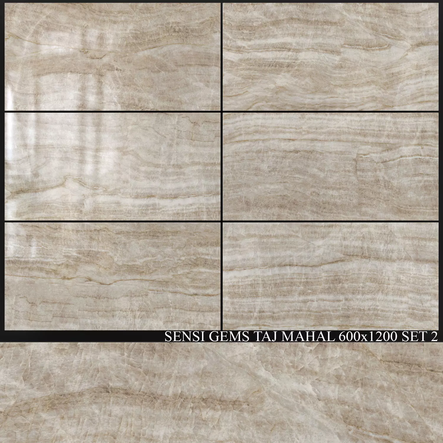 ABK Sensi Gems Taj Mahal 600x1200 Set 2 3D model_0