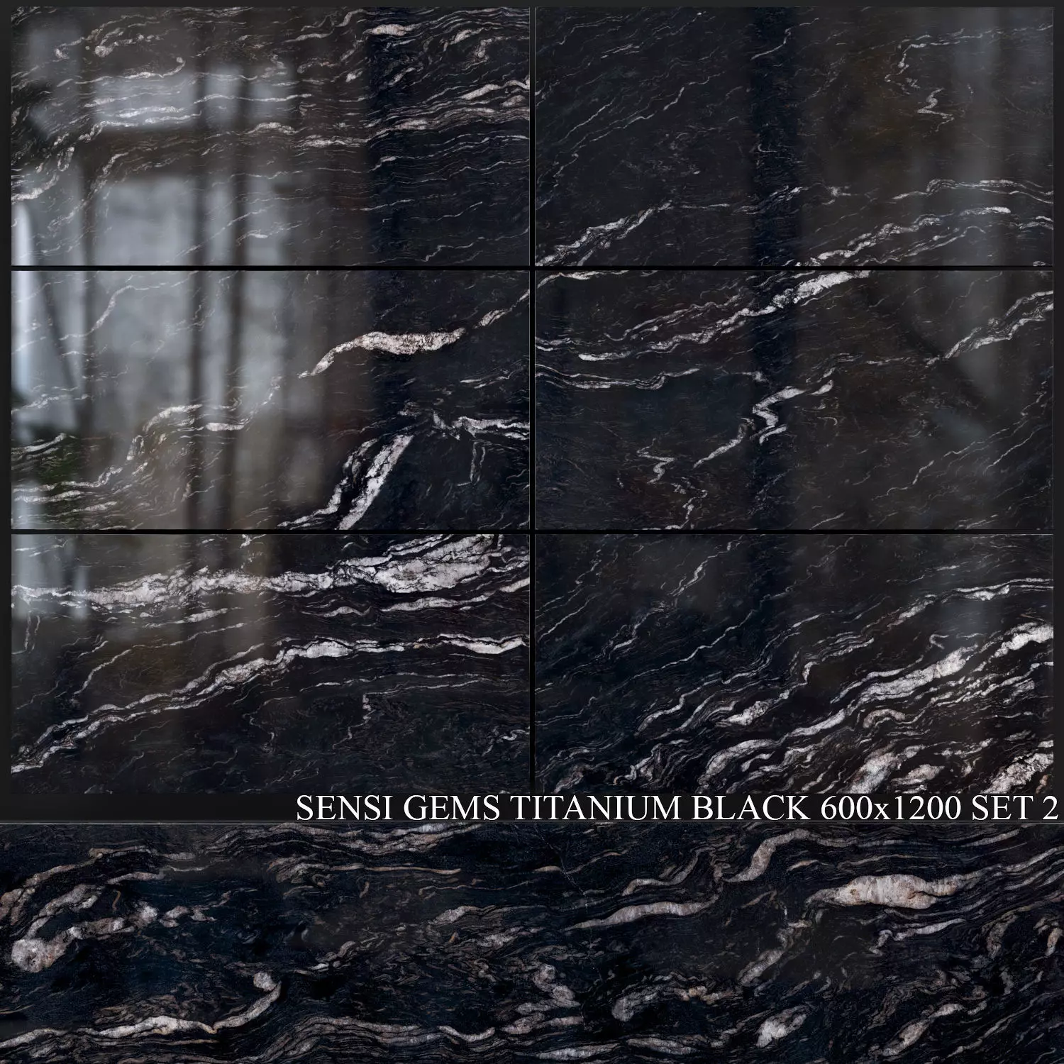 ABK Sensi Gems Titanium Black 600x1200 Set 2 3D model_0