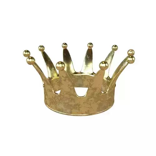 Crown v4 005 Low-poly 3D model