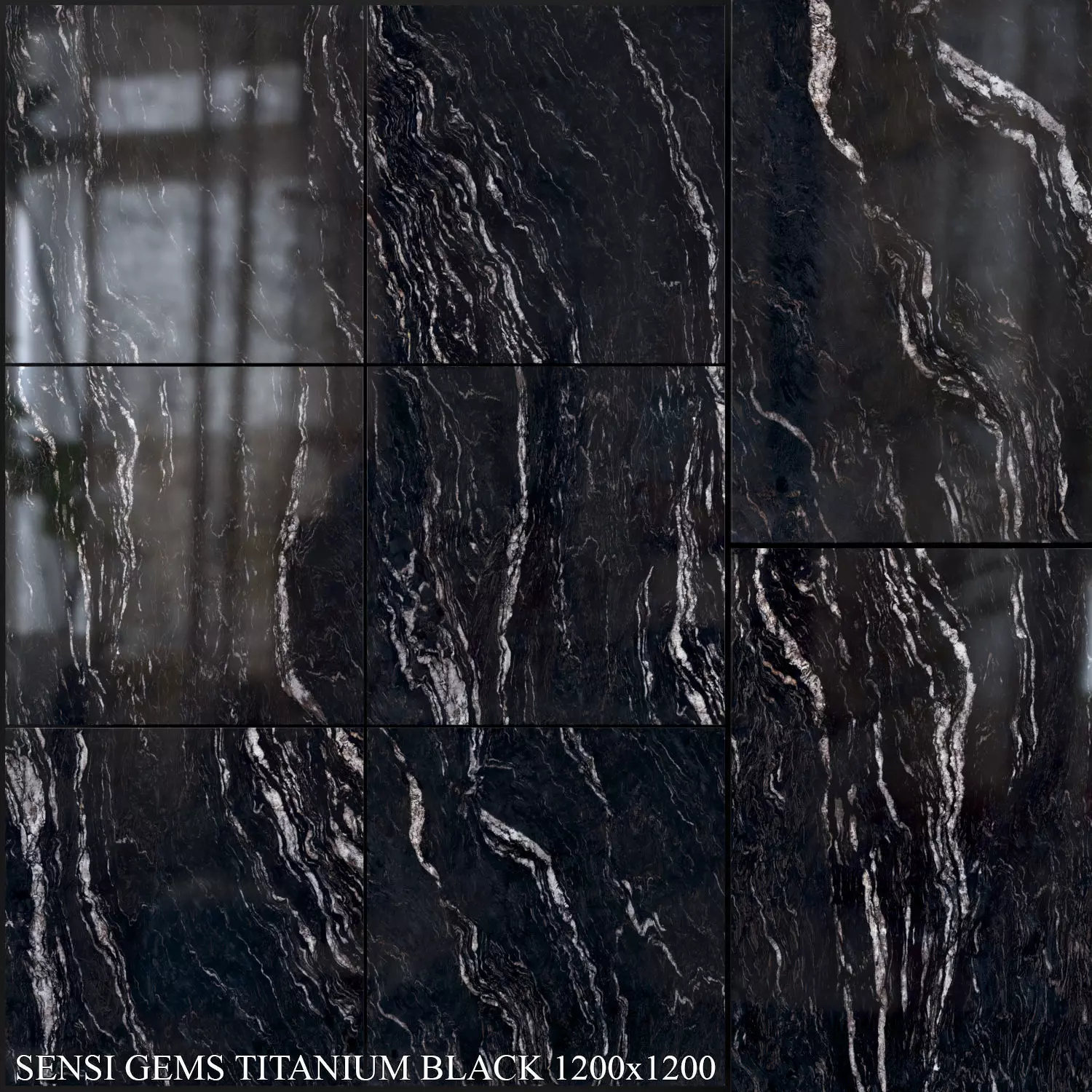 ABK Sensi Gems Titanium Black 1200x1200 3D model_0