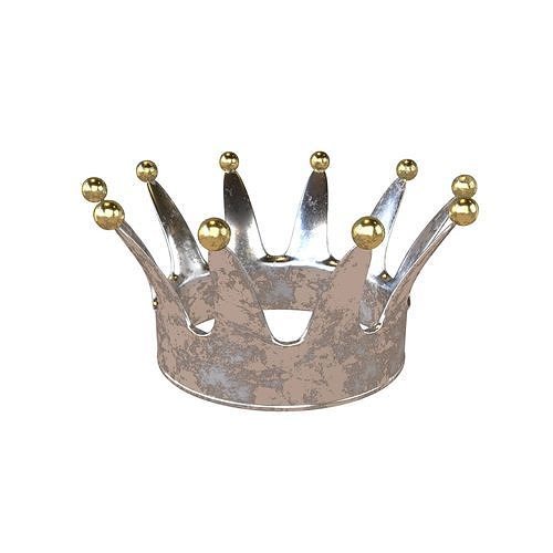 Crown v4 008 Low-poly 3D model