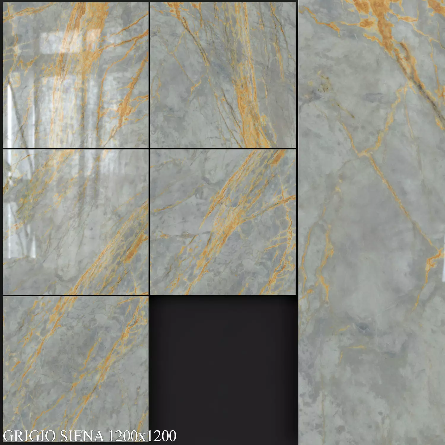 ABK Sensi Signoria Grigio Siena 1200x1200 3D model_0