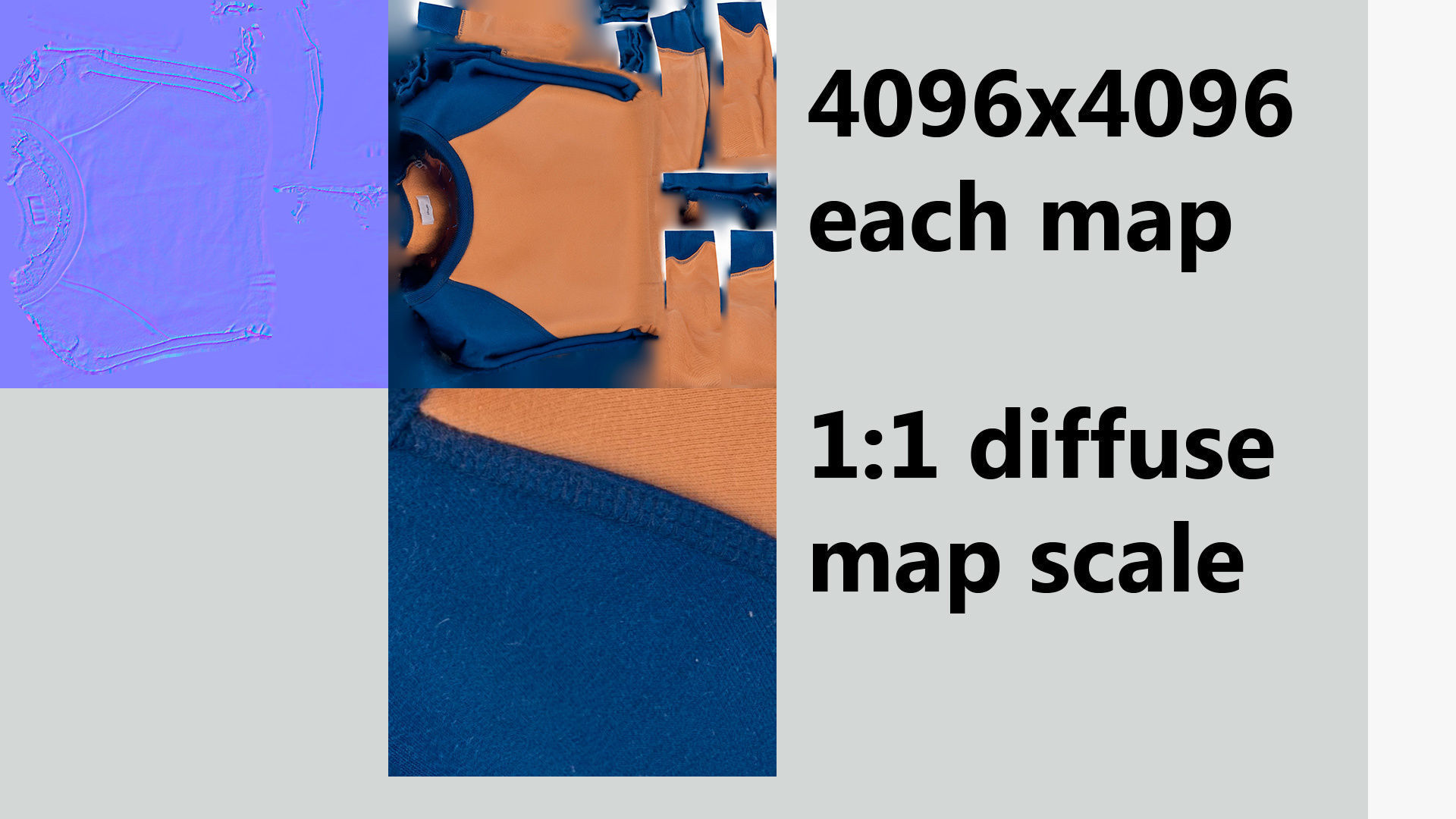 Mens clothing sweatshirt pullover sweater for wardrobe 3D model_7