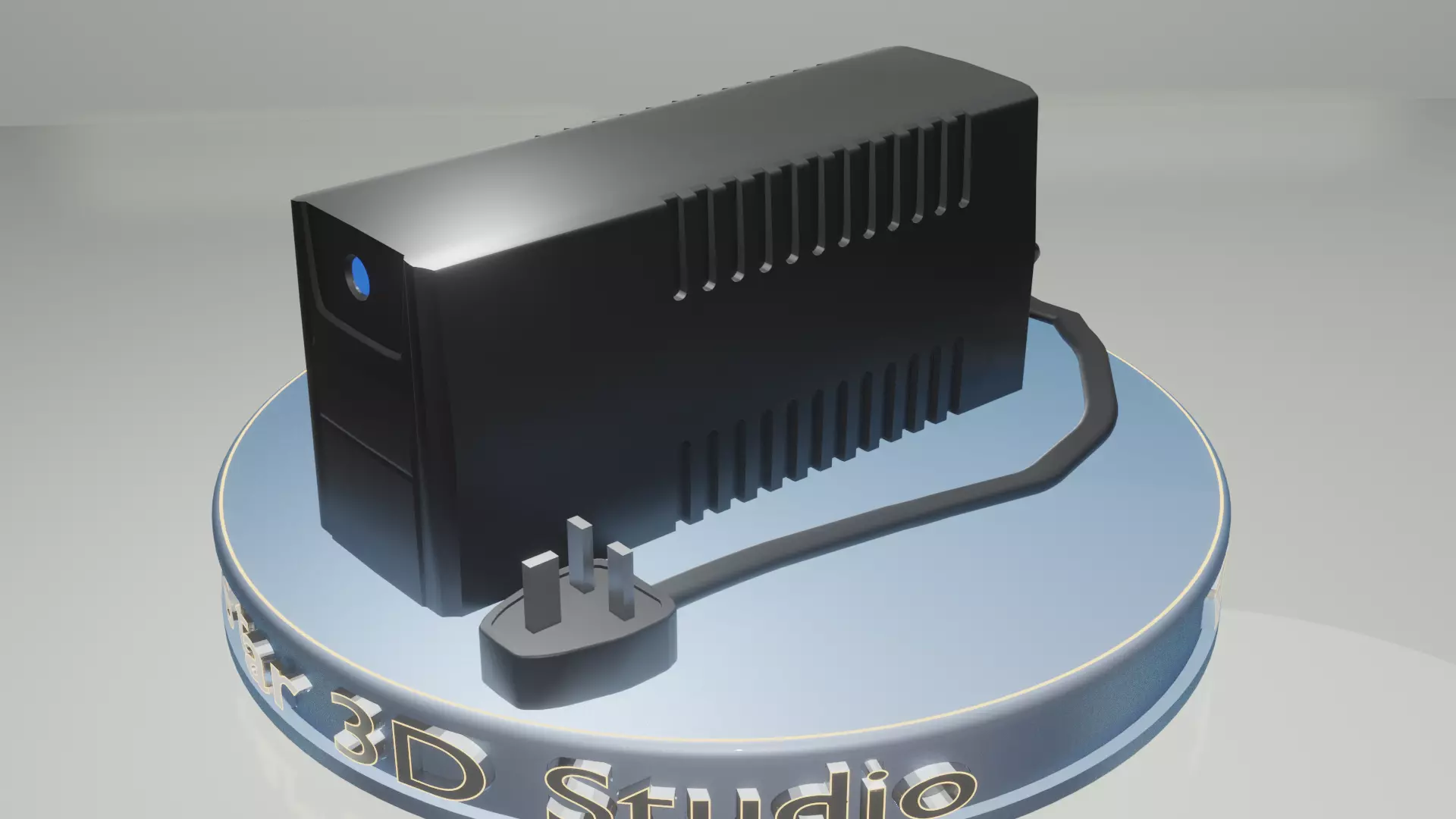 Uninterruptible Power Supply - 3d UPS 3D model_0