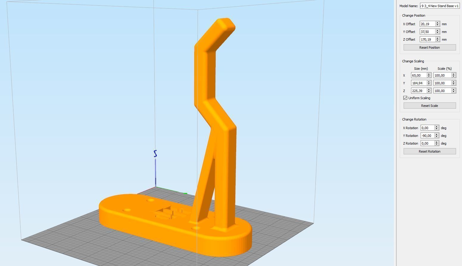 Harry Potter Binary 9 3-4 Stand 3D print model_16