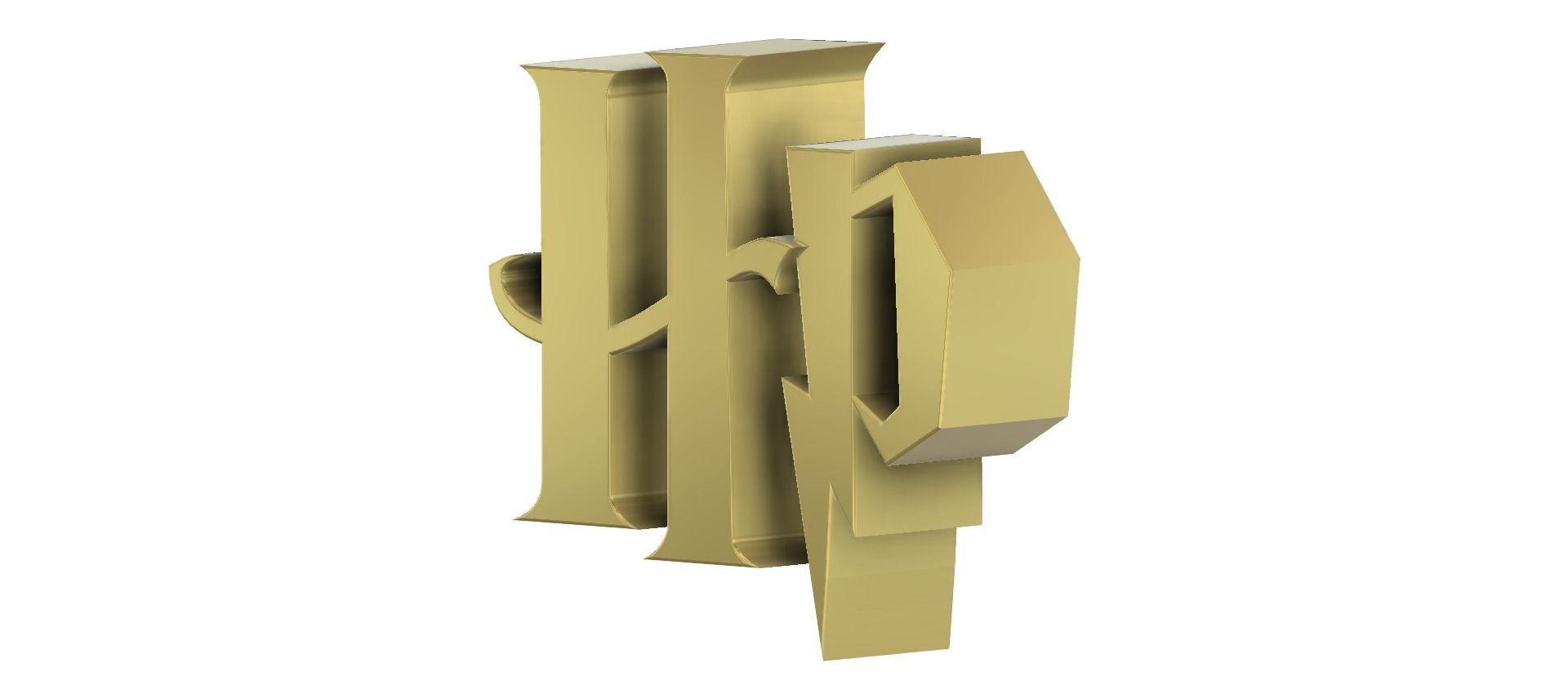 Harry Potter Binary 9 3-4 Stand 3D print model_11