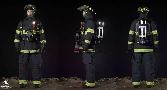 Firefighter Full Equipment