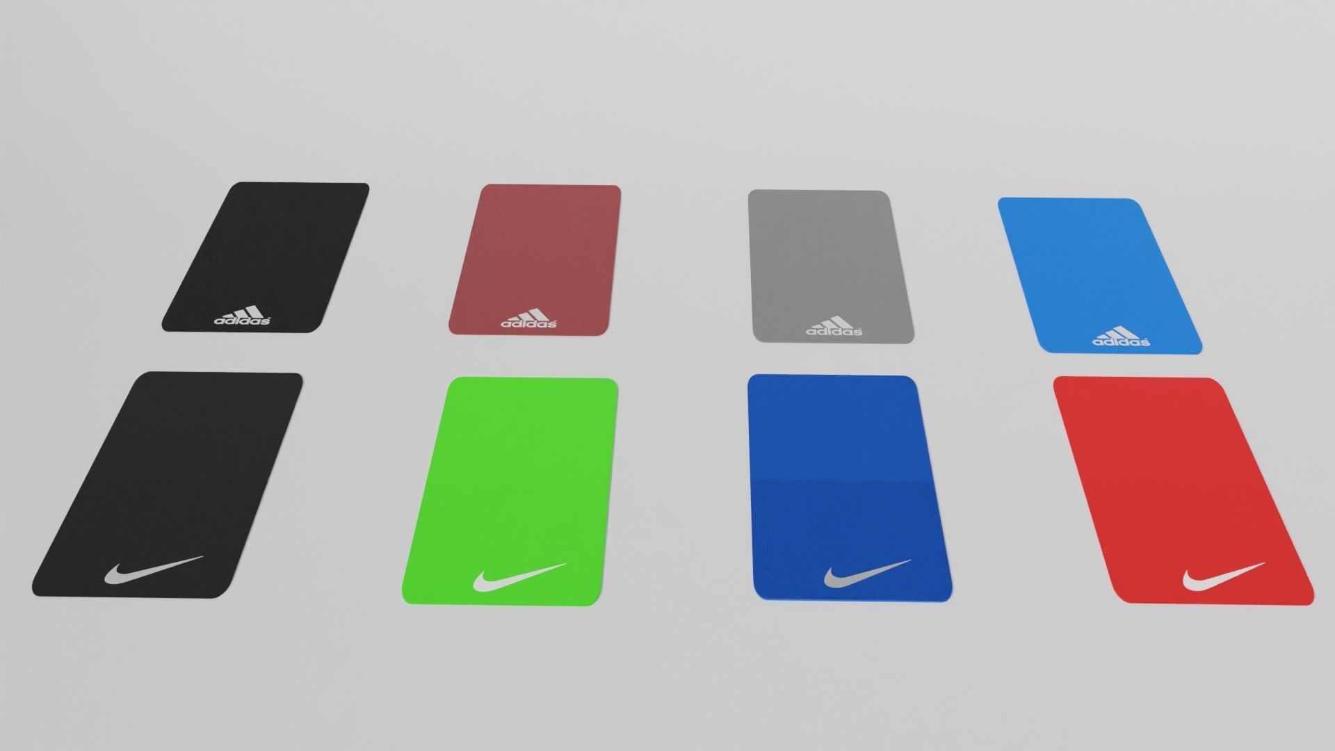 Gym 3D model set exercise bike with monitor 3D model_15