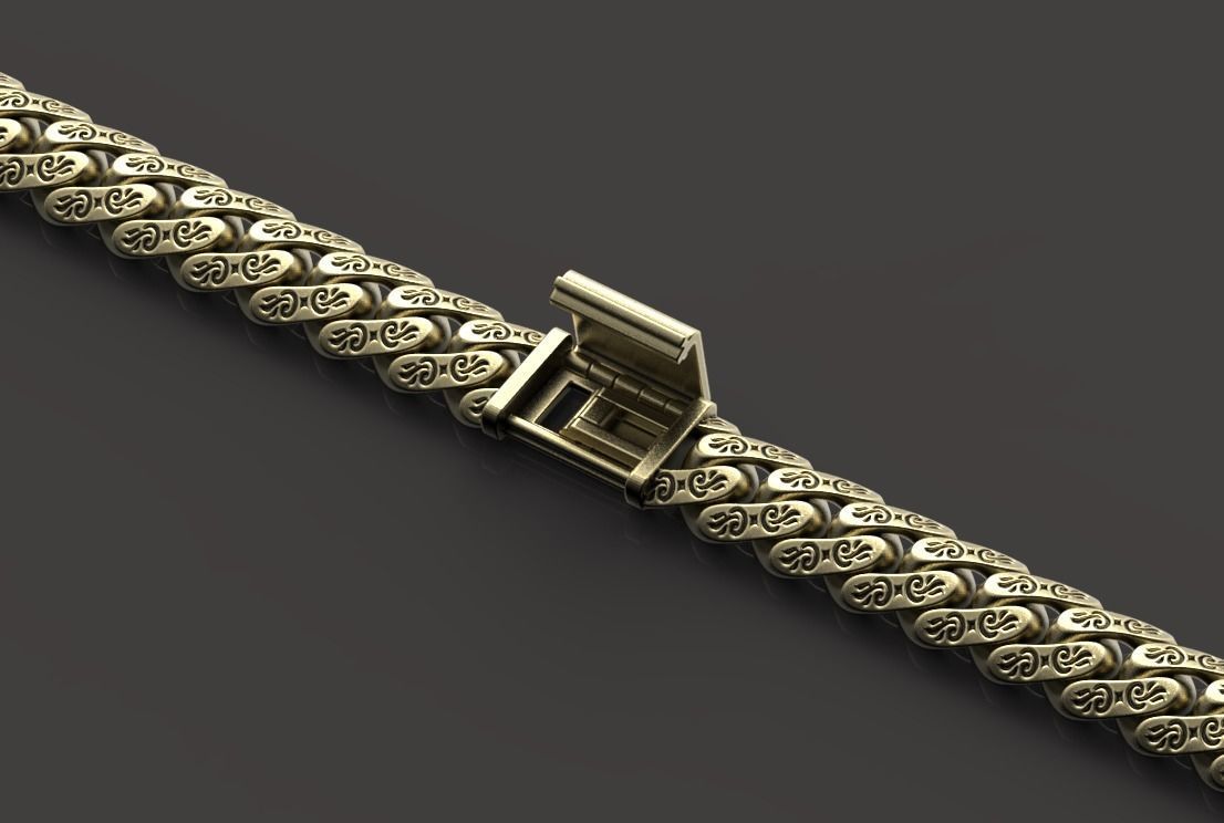 cuban chain bb 3D print model_1