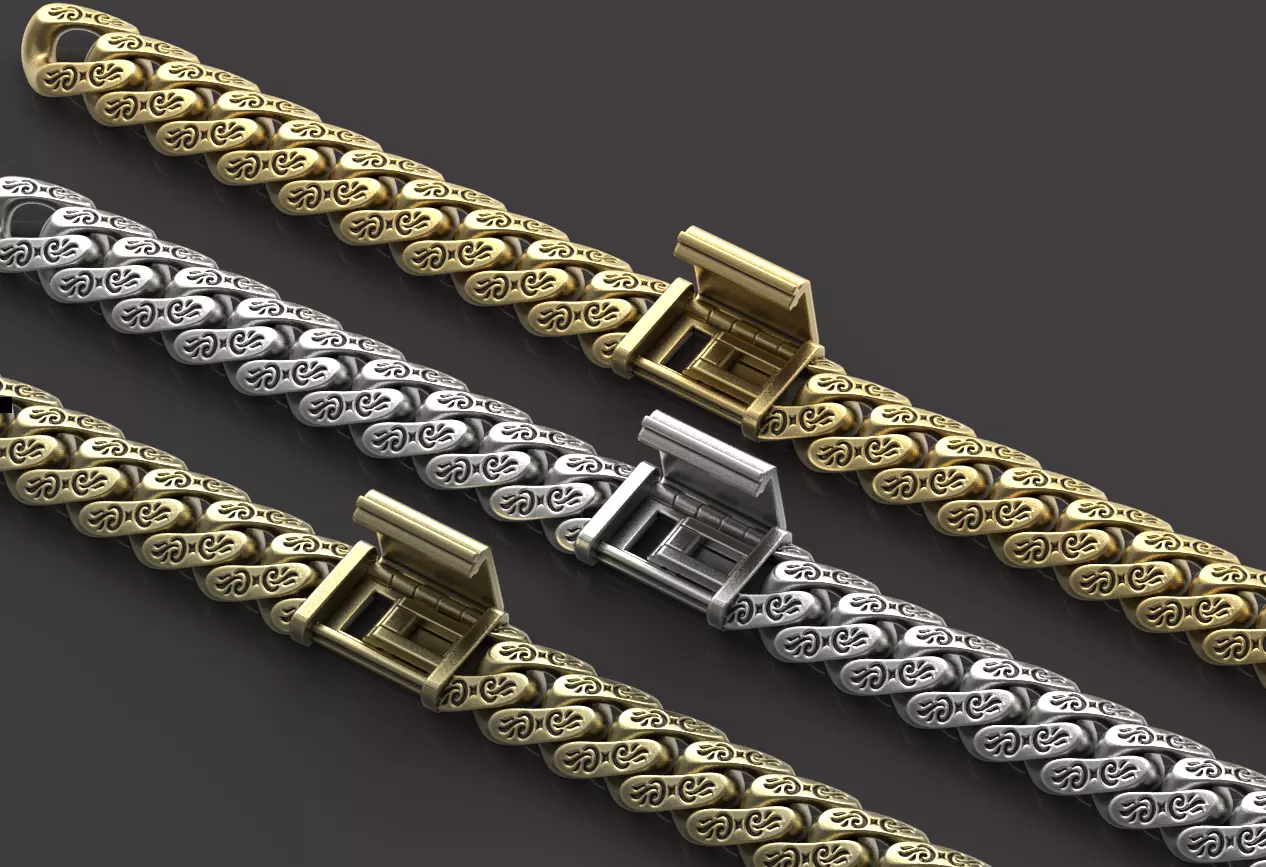 cuban chain bb 3D print model_0