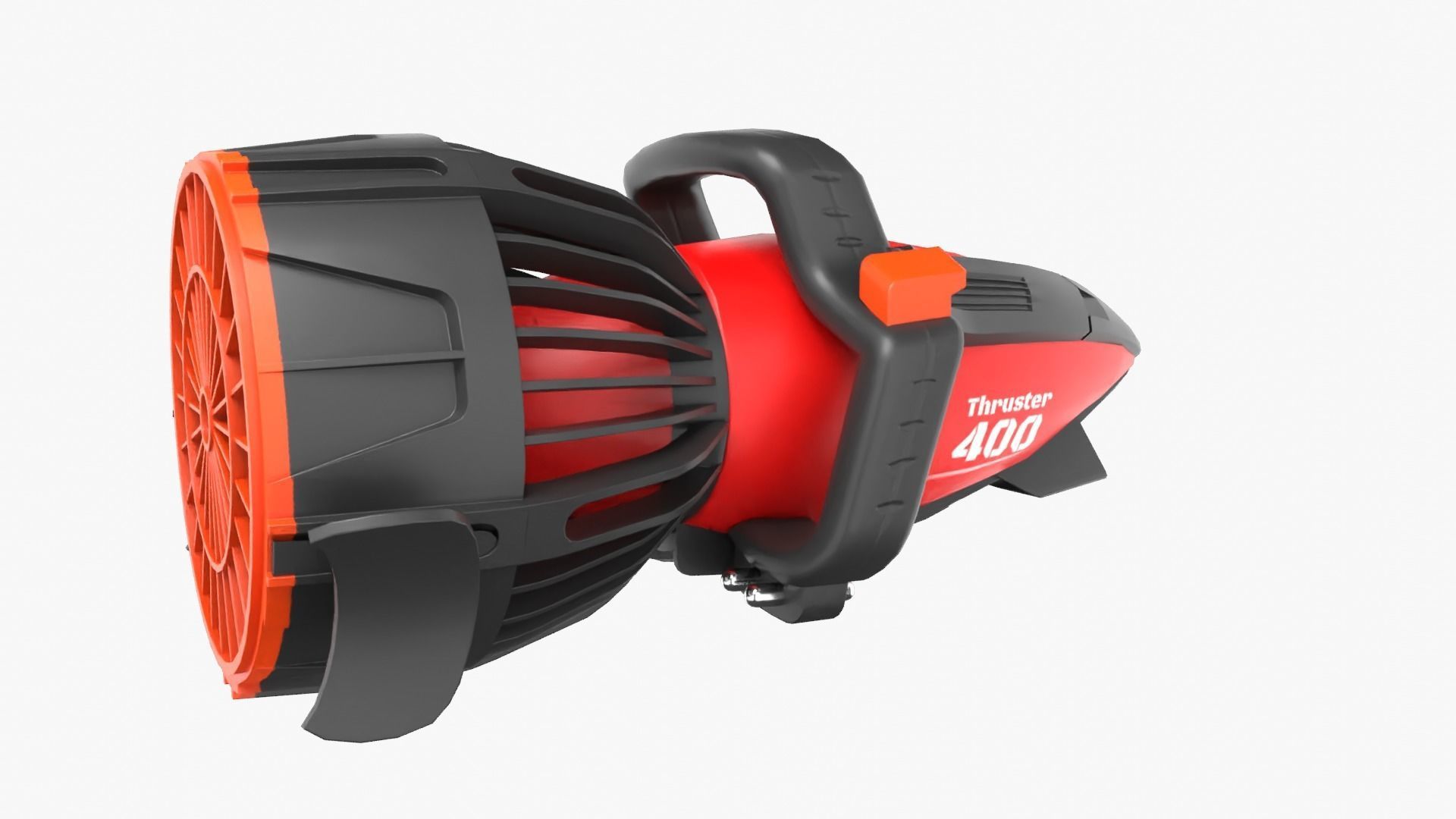 Seascooter blower Low-poly 3D model_6