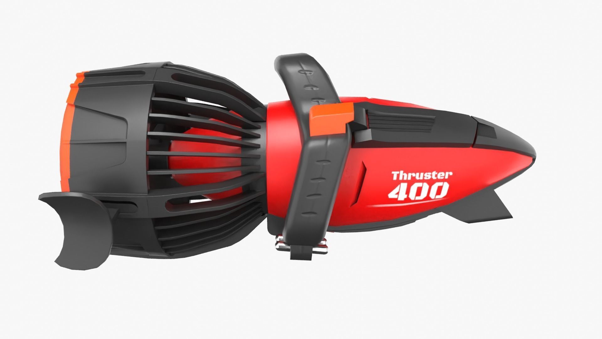 Seascooter blower Low-poly 3D model_7