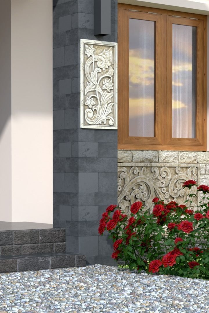 Balinese Carving Stone 3D model_4