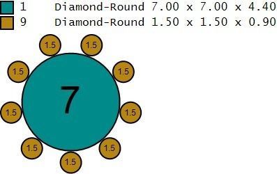 Midnight Satin Solitaire Phantom  70 3D print model_3