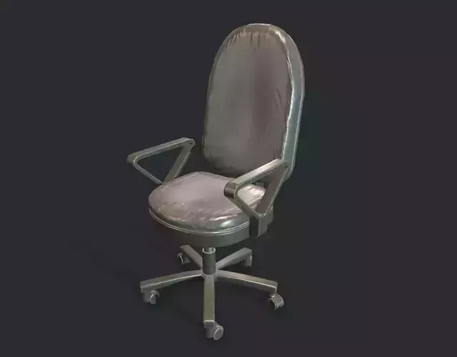Office Chair - Game Ready Low-Poly