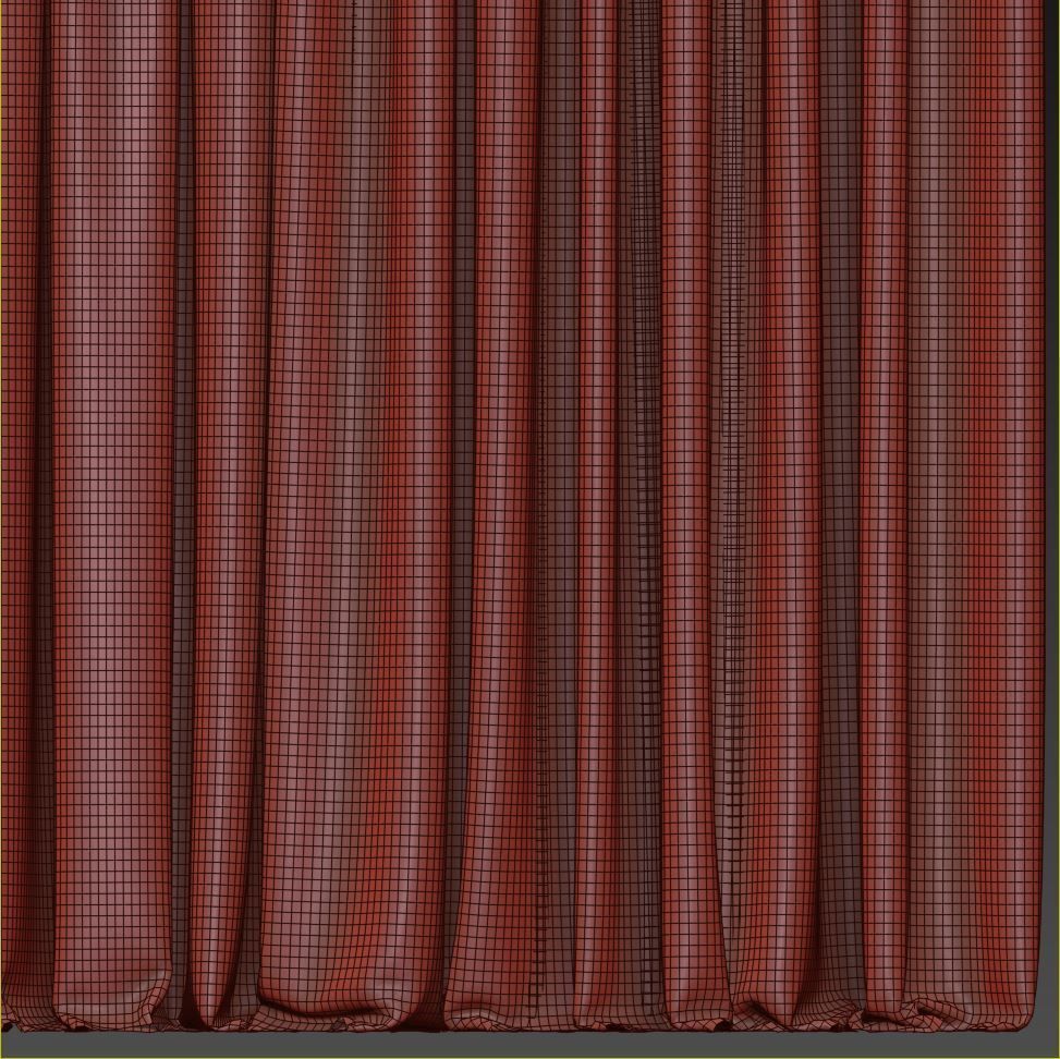 Set 90 Curtains 3D model_6