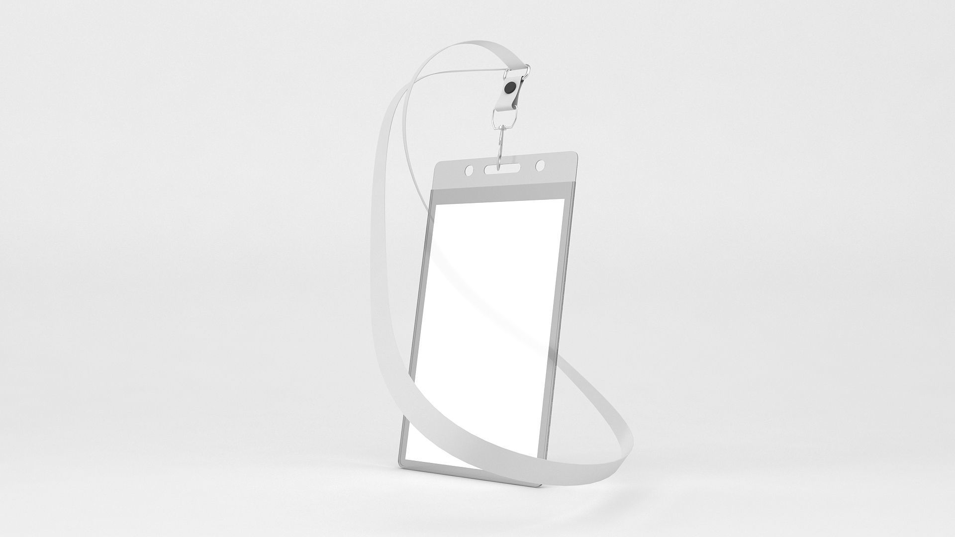 Badge Holder  3D model_2