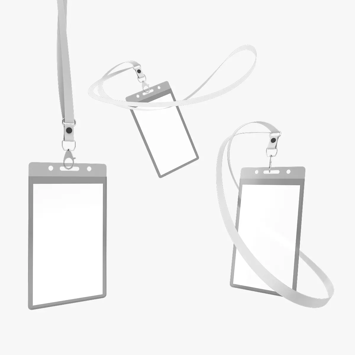 Badge Holder  3D model_0