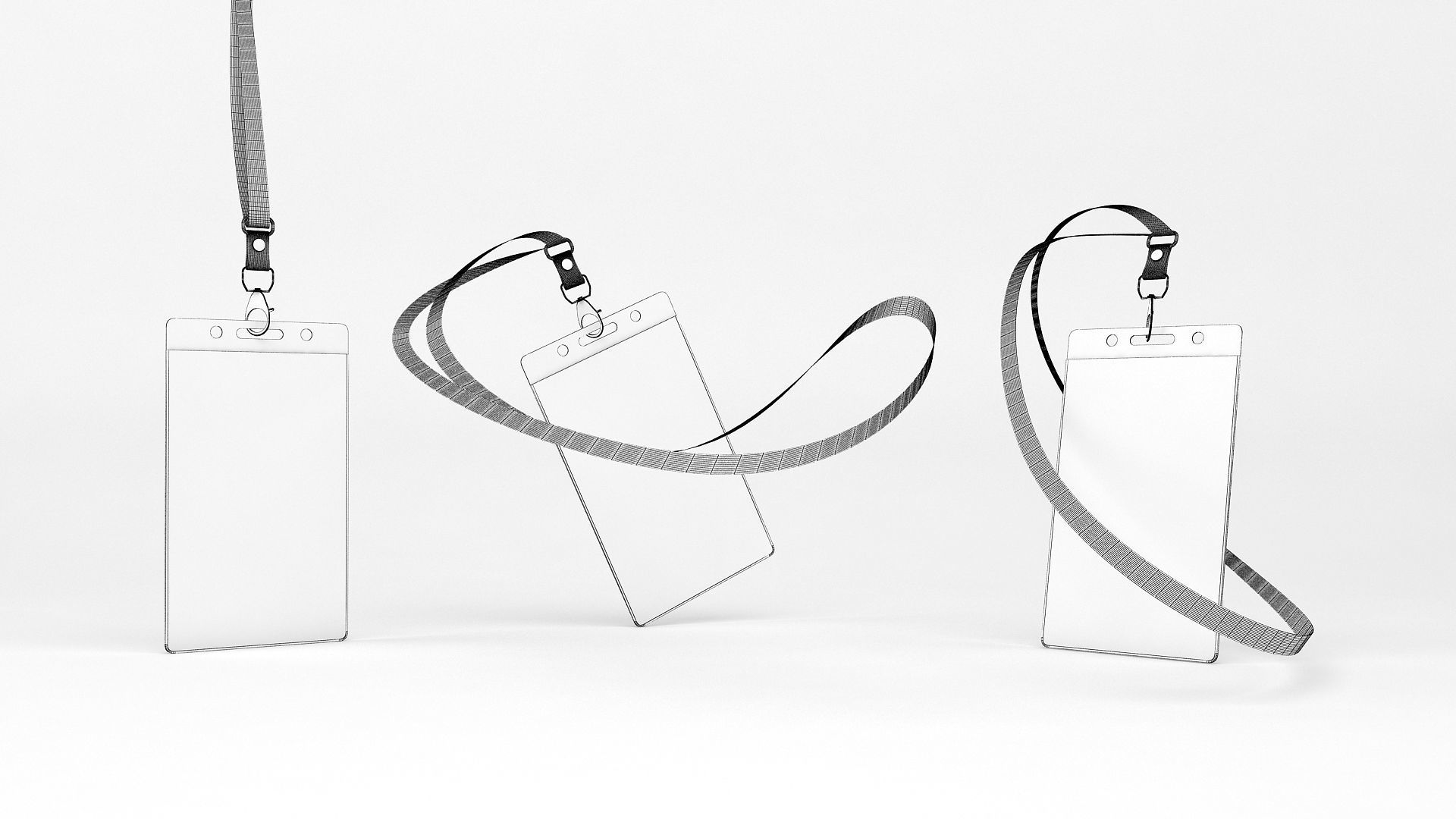 Badge Holder  3D model_6